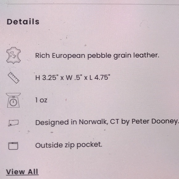 NEW Dooney & Bourke Pebble grain coin case NEW BNWT - Picture 4 of 8